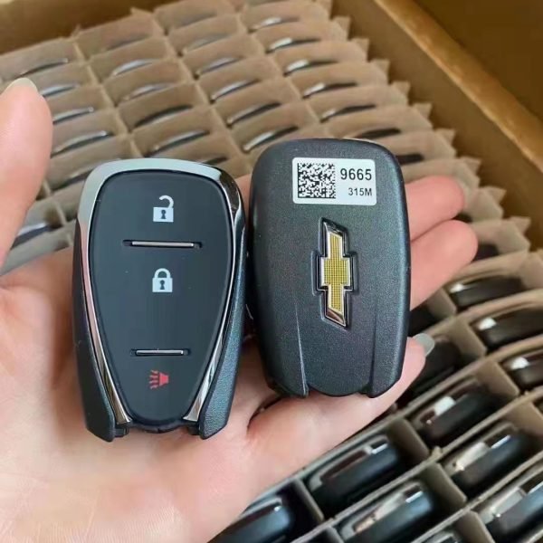 Original 2016 - 2019 Chevrolet 3 Button Smart Remote - Emergency Key Included - 315Mhz - HYQ4AA - Image 2