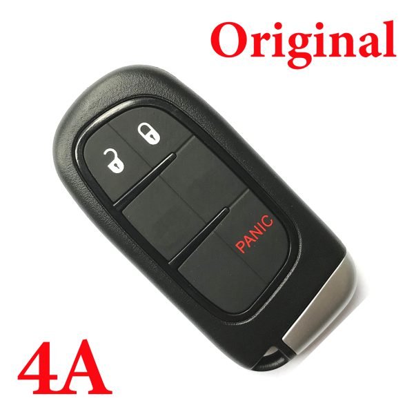 Original 2+1 Buttons Smart Proximity Key for 2014-2019 Jeep Cherokee - GQ4-54T - 4A Chip - Image 2