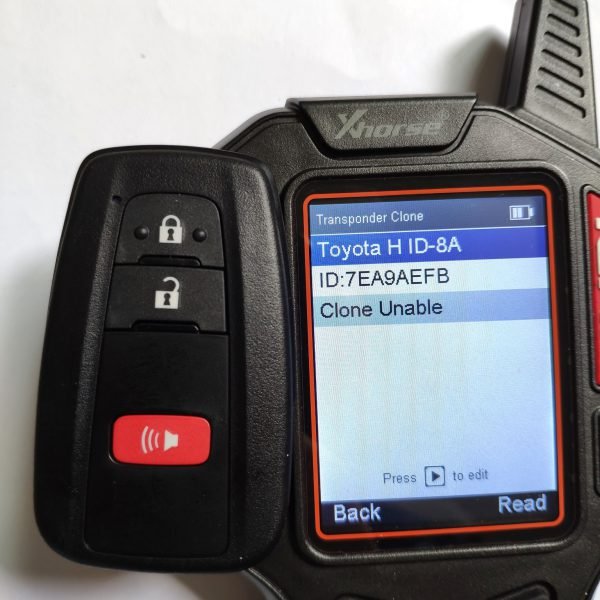 Original 2+1 Buttons Smart key for Toyota CHR - TOKAI RIKA BR2EX - Image 5