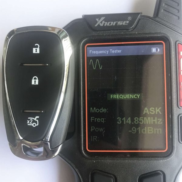 Original 3 Buttons 315 MHz Virgin Smart Proximity Key for 2016-2019 Chevrolet  Spark Sonic - Image 4