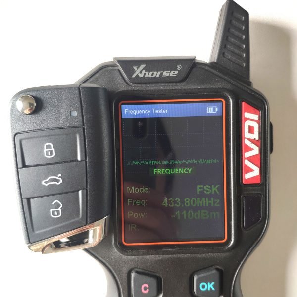 Original 3 Buttons 434 MHz Flip Proximity Smart Key for VW MQB Golf 7 - 5G0 959 752 BC - Image 4