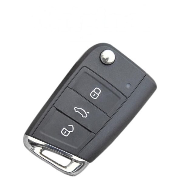 Original 3 Buttons 434 MHz MOQ Flip Remote Key for VW  - 5G0 959 753 BB