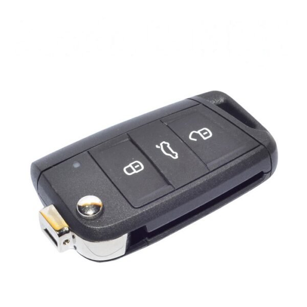 Original 3 Buttons 434 MHz MQB Flip Remote Key for VW Skoda Octavia 5E0 959 752A
