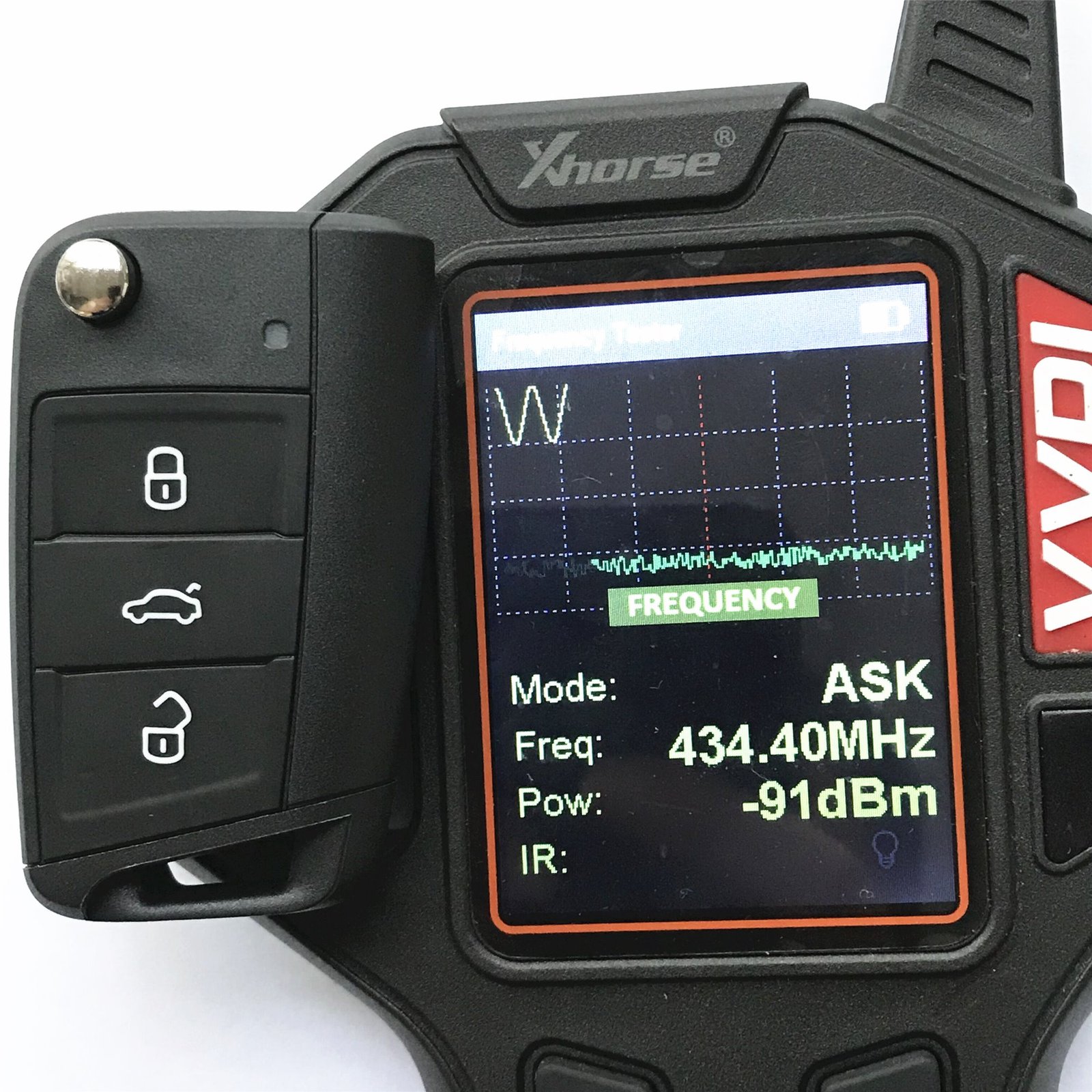 Original 3 Buttons 434 MHz MQB Type Flip Proximity Smart Key for Skoda Octavia 2012-2018 - 5E0 959 753 E (5E0 959 752 A) - Image 4