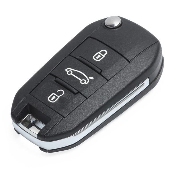 Original 3 Buttons 434 MHz Proximity Flip Key for Peugeot with 4A Chip - Image 2