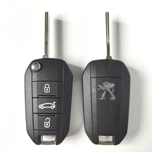 Original 3 Buttons 434 MHz Proximity Flip Key for Peugeot with 4A Chip - Image 5