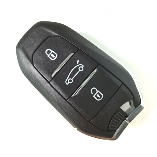 Original 3 Buttons 434 MHz  Proximity Key for Peugeot - 4A Chip with Keyless Go