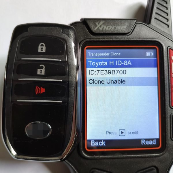 Original 3 Buttons Smart Key for Toyota Hillix - - Image 5