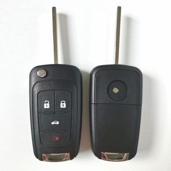 Original 3+1 Buttons 434 MHz Flip Smart Proximity Key for Buick - Image 2