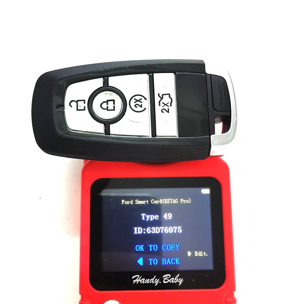 Original 4 Buttons 434 MHz Flip Remote Key for 2017 Ford - ID49 - Image 2