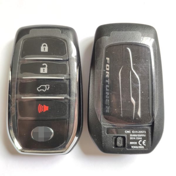 Original 4  Buttons Smart key for Toyota with 8A Chip - BM1EW - Image 4