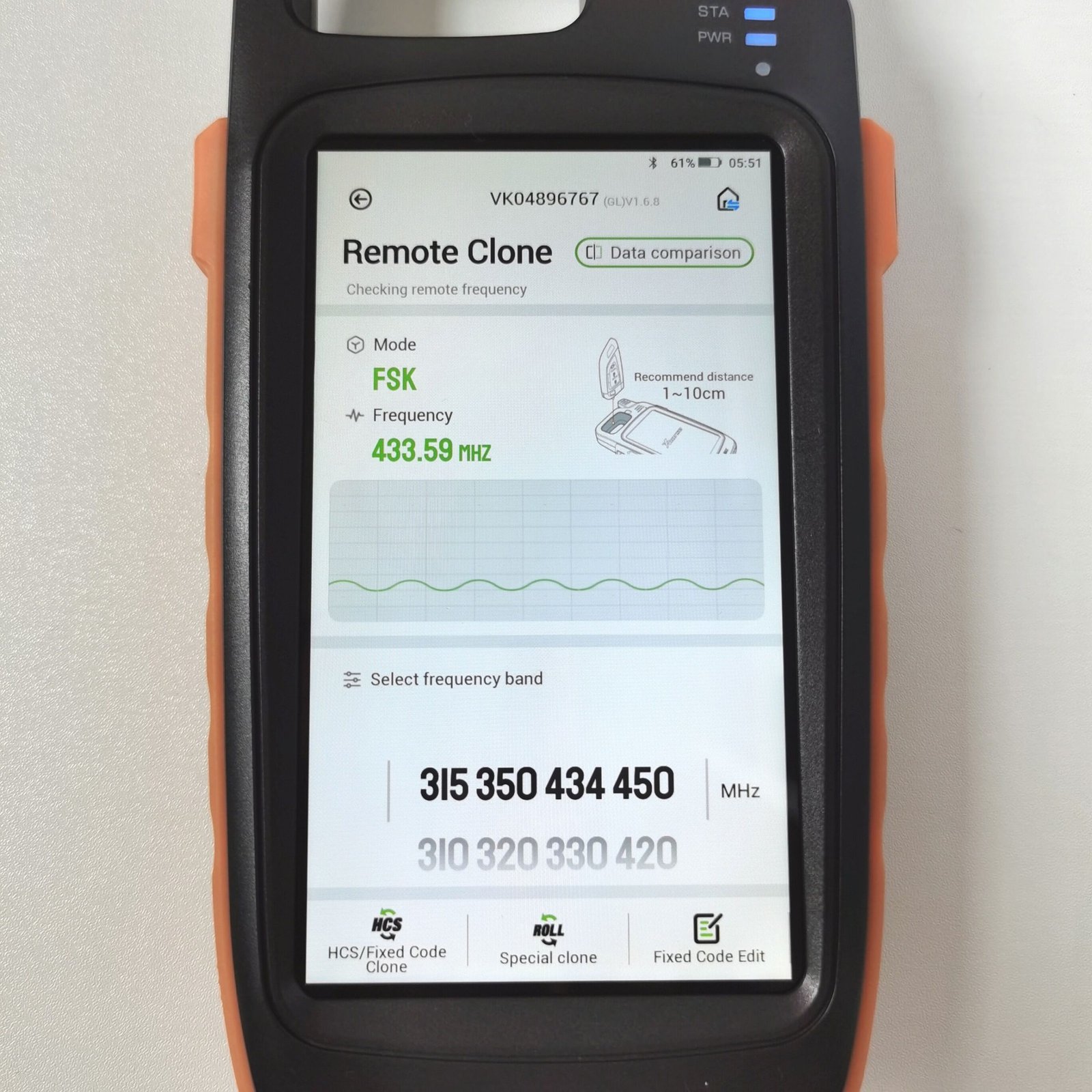 Original 434 MHz 3 Buttons Smart Proximity Key for Ford - with 4D 63 80 bit Chip - Image 3