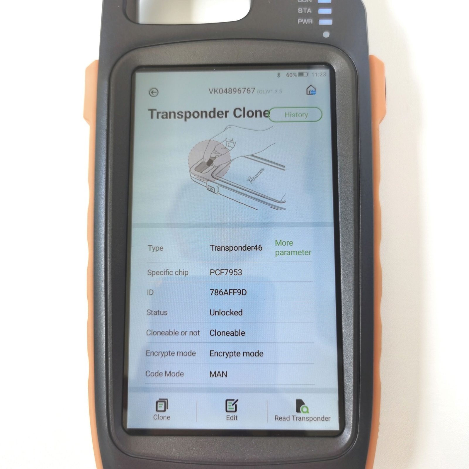 Original 5 Buttons 434 MHz Smart Proximity Key for 2014~2019 Jeep Grand Cherokee Trackhawk - ID46 PCF7953 - Image 5