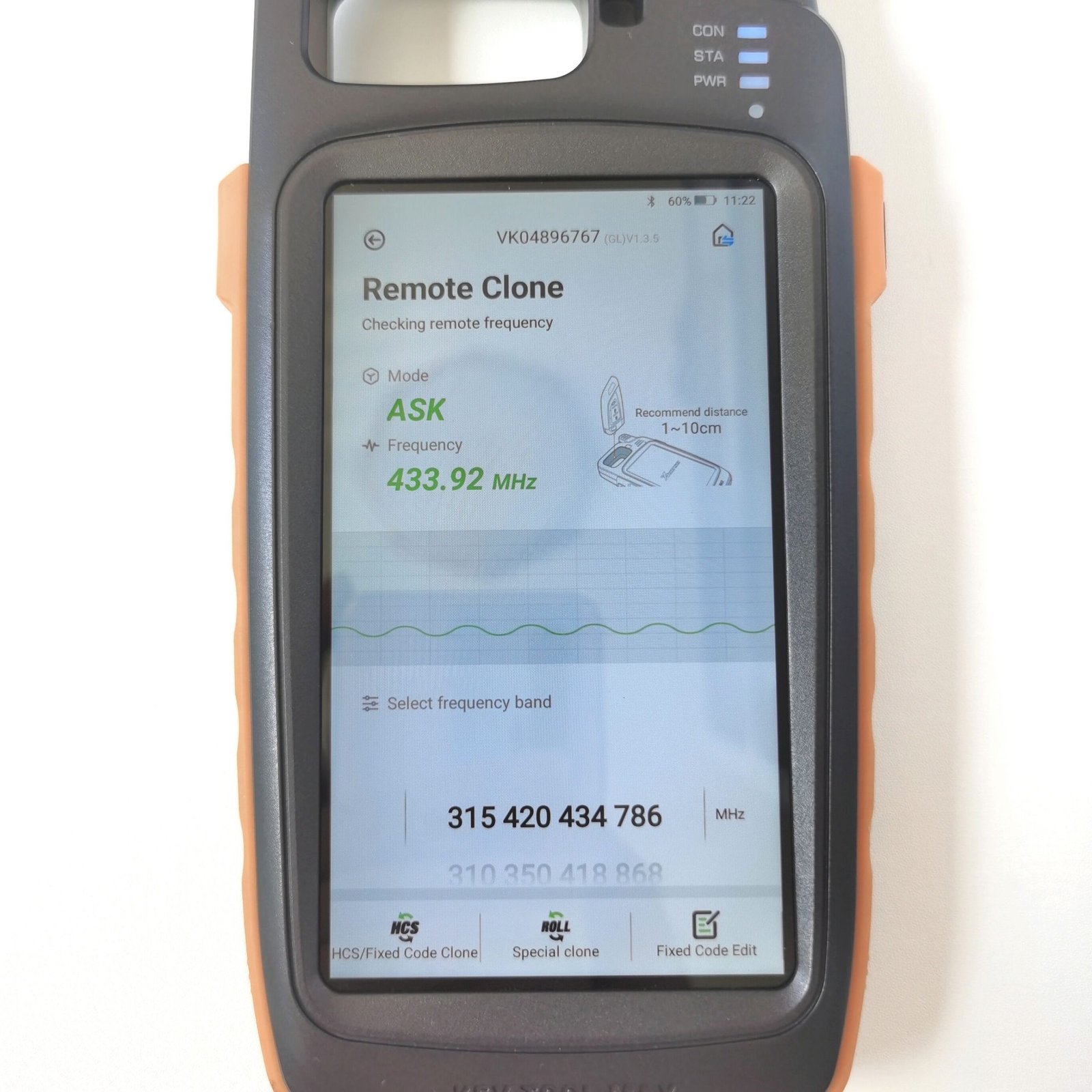 Original 5 Buttons 434 MHz Smart Proximity Key for 2014~2019 Jeep Grand Cherokee Trackhawk - ID46 PCF7953 - Image 6