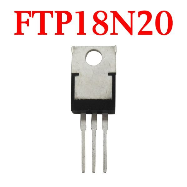 Original  FTP18N20 Car Storage Chip - 10 pcs - Image 2