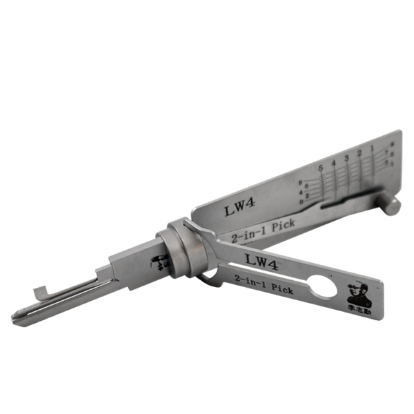 Original LISHI Tools LW4 (5-Pins) 2-IN-1 PICK