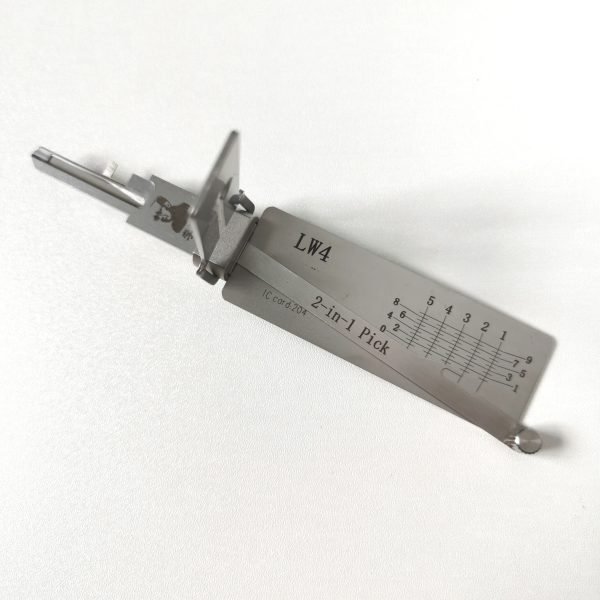 Original LISHI Tools LW4 (5-Pins) 2-IN-1 PICK - Image 3