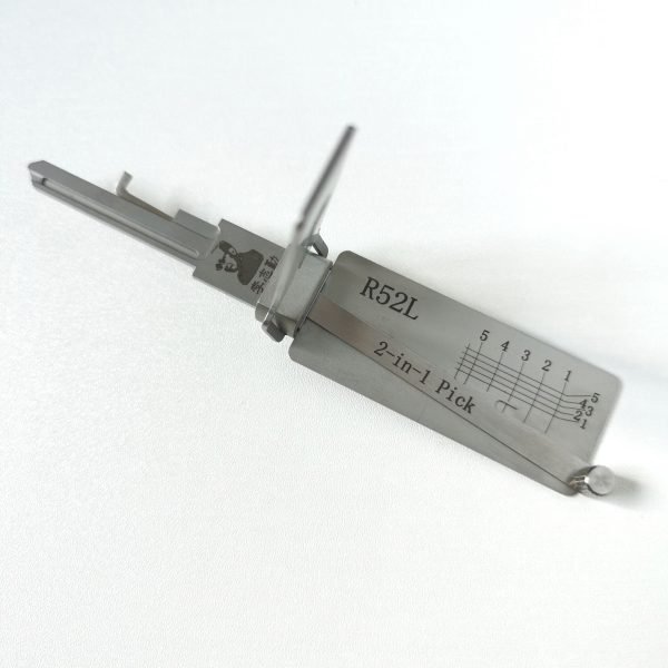 Lishi R52L Residential Pick Set 2 in 1 Lock Pick Decoder for Long Phillip brand of locks - Image 3