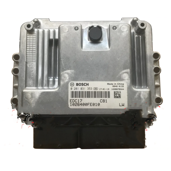 Original New Bosch EDC17 C81 ECU ECM for JAC Sunray Shuailing 0281031353 (0 281 031 353) Engine Control Unit