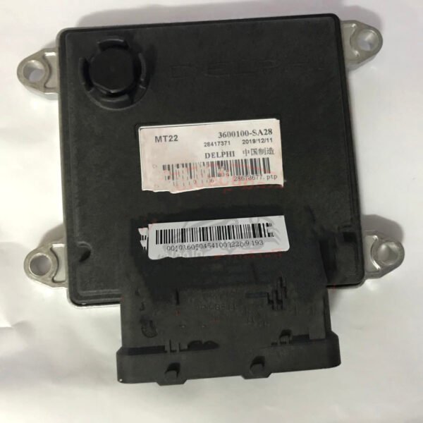Original New Delphi MT22 ECU 3600100-SA28 28417371 28678677 for Dongfeng DFSK Glory 580 Engine Computer