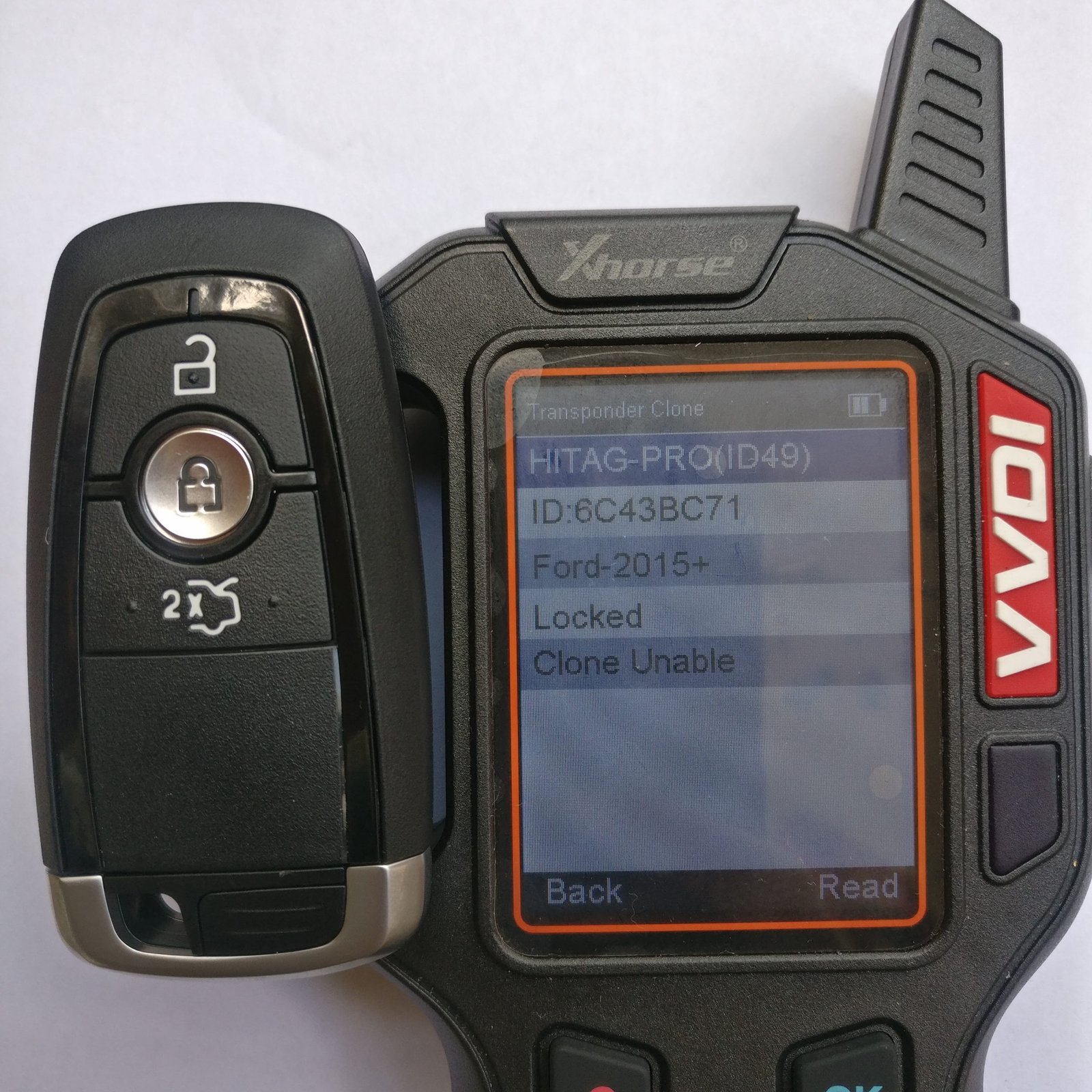 Original Smart Proximity Key for 2015 ~ 2018 Ford Mondeo - 434 MHZ ID49 - Image 4