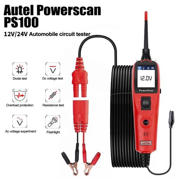 Autel PowerScan PS100 Electrical System Diagnosis Tool - Image 3