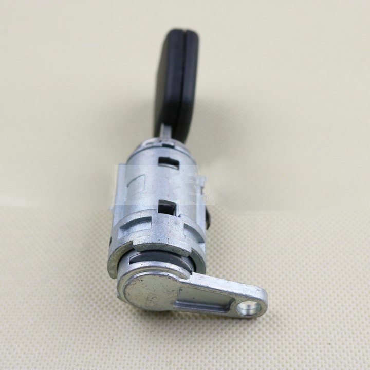 Left Door Lock Main Driver's Door Lock Cylinder without Side Slot Key for Peugeot old 307 - Image 3