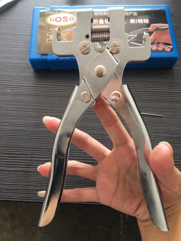 Professional Locksmith Tools Goso Flip-key Fixing Flip Key Vice Pin Remover for Locksmith - Image 3