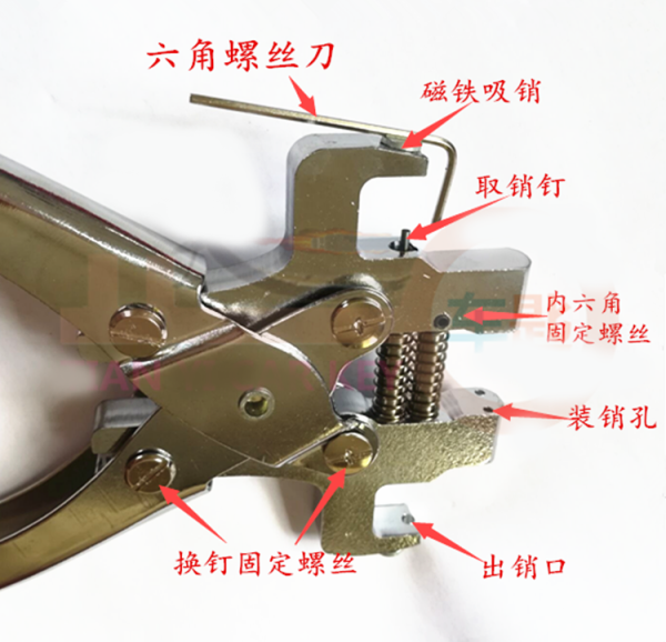Professional Locksmith Tools Goso Flip-key Fixing Flip Key Vice Pin Remover for Locksmith - Image 5