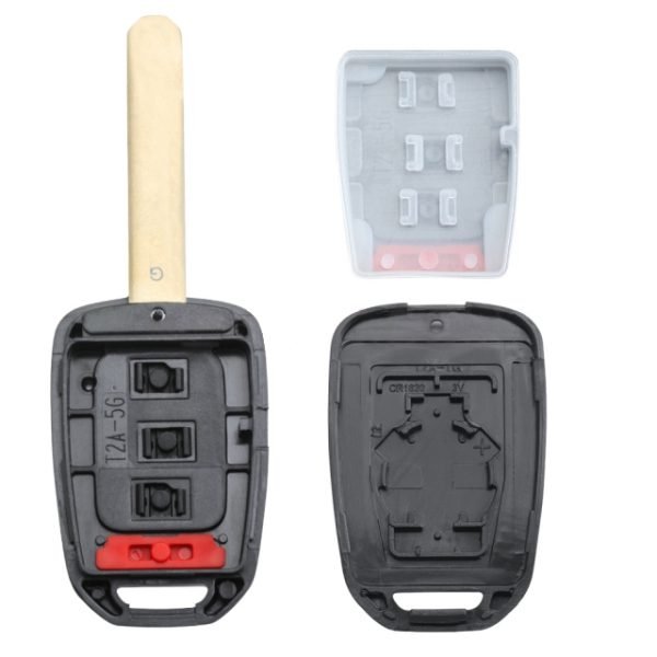 Remote Key Shell 2 Buttons HON66 for Honda used in USA- pack of 5 - Image 3
