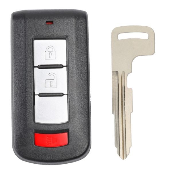 Remote Key Shell 2+1 Button for Mitsubishi Lancer Outlander Eclipse - pack of 5 - Image 3