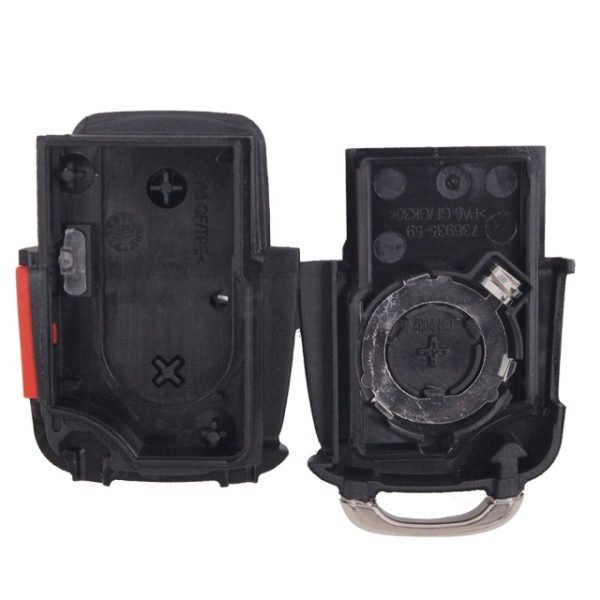 Remote Key Shell 2+1 Button for VW- pack of 5 - Image 2