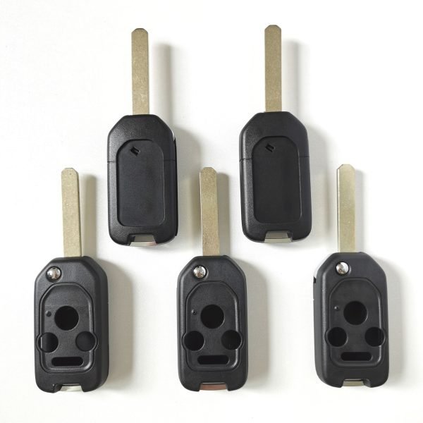 Remote Key Shell 3 +1 Button Fob for Honda Accord Civic CRV + Button Pad- pack of 5 - Image 4
