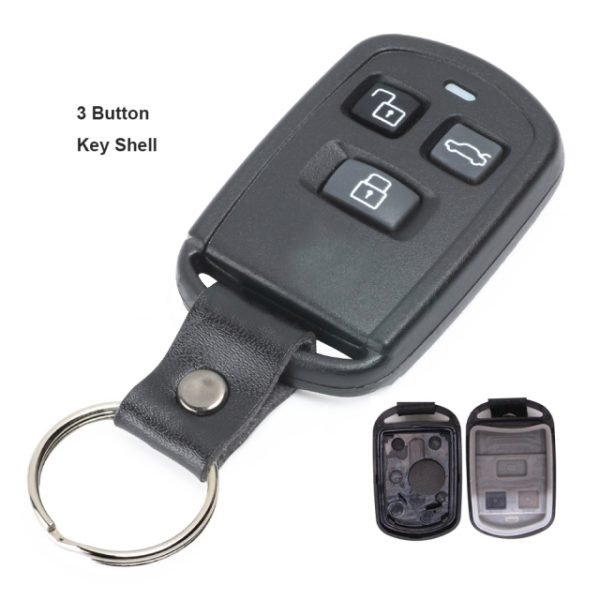 Remote Key Shell 3 Buttons for Hyundai Sonata - pack of 5 - Image 3