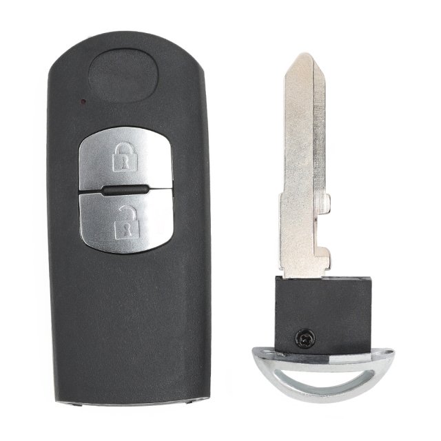 Remote Key Shell Case Fob 2 Button for Mazda 3 5 6 CX5 CX3 CX-9 MX-5 Miata - pack of 5 - Image 4