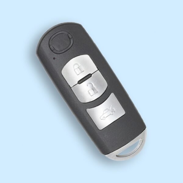 3 Buttons Remote Car Key Shell Case Fob for Mazda 3 5 6 CX5 CX3 CX-9 MX-5 Miata - pack of 5