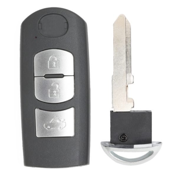 3 Buttons Remote Car Key Shell Case Fob for Mazda 3 5 6 CX5 CX3 CX-9 MX-5 Miata - pack of 5 - Image 5