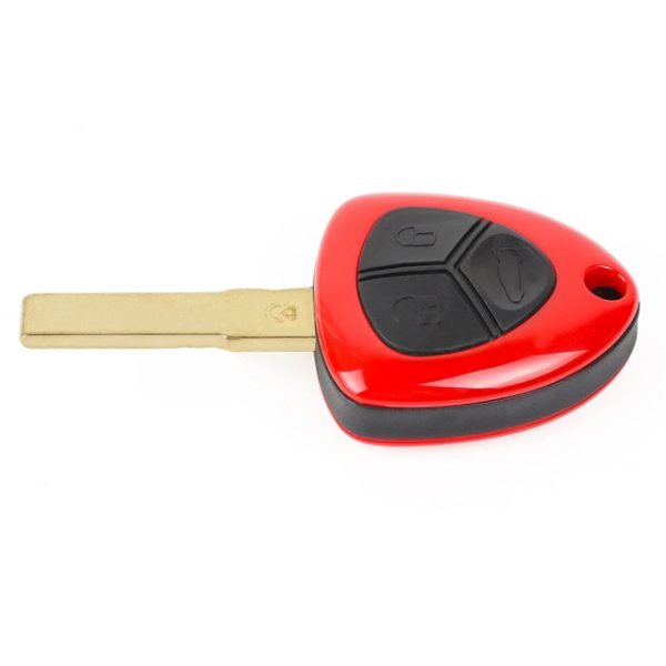 Remote Key Shell Case Fob 3 Buttons for 2007-14 Ferrari 458 Italia FF California With Logo - pack of 5 - Image 2