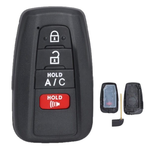 Remote Key Shell Case for Toyota Prius Prime 2017 18 2019 2020 2021 HYQ14FBE- pack of 5