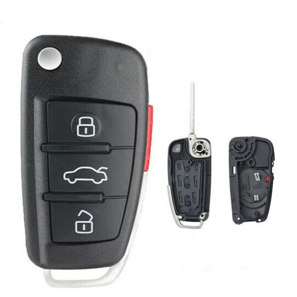 Remote Key Shell for Audi A3 A4 A6 Q5 Q7 S5 S6 Quattro TT 2006-2010 MYT-4073A - pack of 5 - Image 3