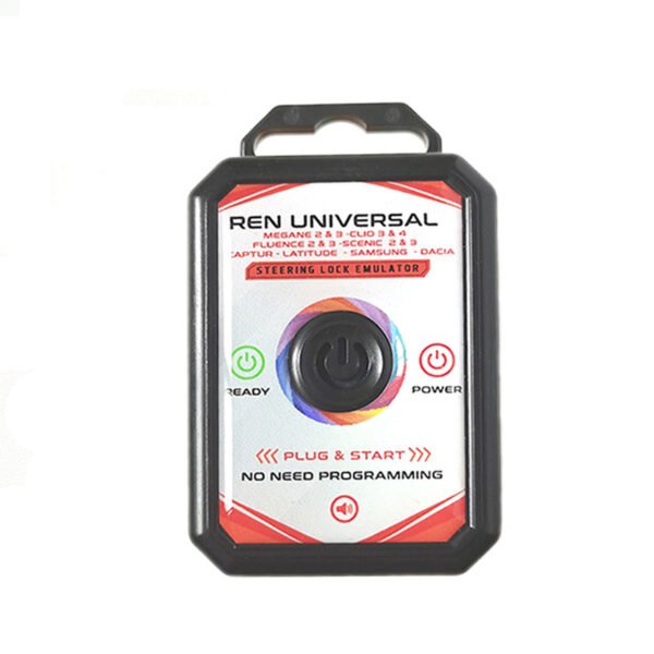 Renault Samsung Universal Steering Lock Emulator Simulator ESL ELV with Lock Sound Plug And Start