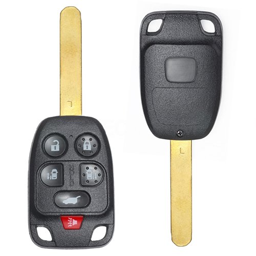 Replacement Remote Car Key Shell Case Fob 6 Button for Honday Odyssey 2011-2013- pack of 5 - Image 2