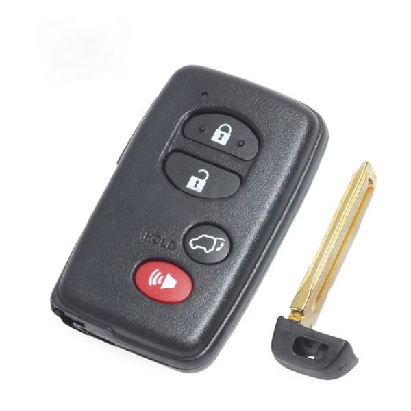 Replacement Smart Remote Card Car Key Shell Fob for Toyota Prius V 2012-2015 Model G- pack of 5 - Image 4