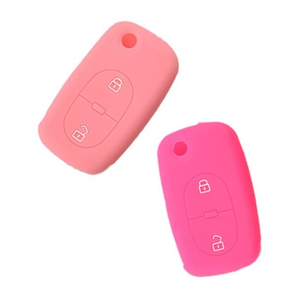 Silicone Cover for 2 Buttons Audi A4 A6 Car Keys - 5 Pieces - Image 2