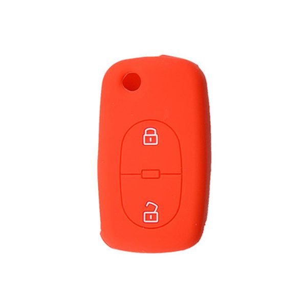 Silicone Cover for 2 Buttons Audi A4 A6 Car Keys - 5 Pieces - Image 5