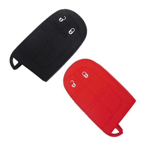 Silicone Cover for 2 Buttons Chrysler Car Keys - 5 Pieces - Image 2