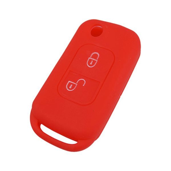 Silicone Cover for 2 Buttons Mercedes-Benz S-class M-class Car Keys - 5 Pieces - Image 3