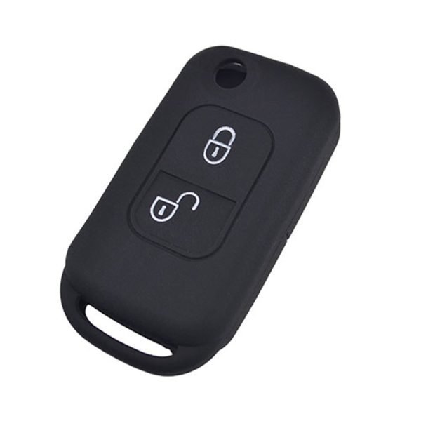 Silicone Cover for 2 Buttons Mercedes-Benz S-class M-class Car Keys - 5 Pieces - Image 4