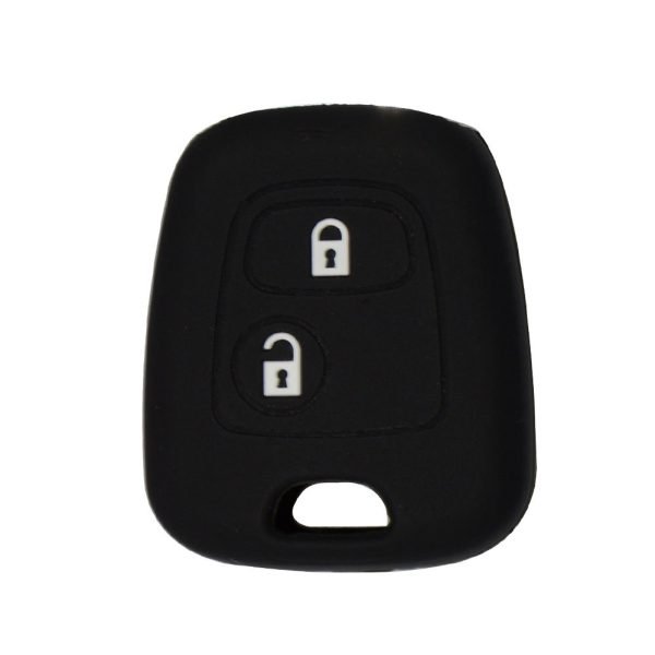Silicone Cover for 2 Buttons Peugeot 307 308 207 407 408 206 Car Keys - 5 Pieces - Image 2
