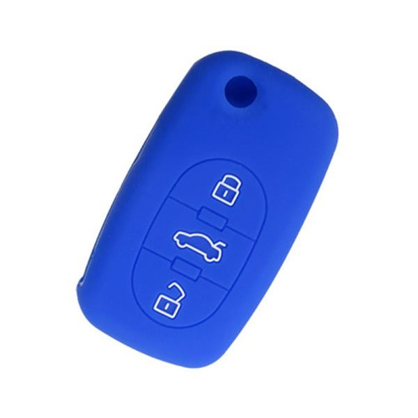 Silicone Cover for 3 Buttons Audi A4 A6 Car Keys - 5 Pieces - Image 3